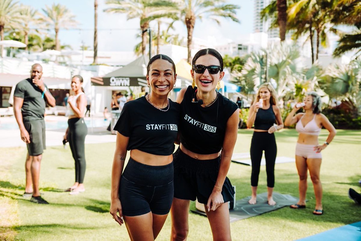 StayFit305's tweet photo. Check out highlights from our July yoga flow at the @EdenRocMia! More photos dropping tomorrow. You can see them here: https://t.co/v5np4qX5s5 https://t.co/AlMRgzTEi9