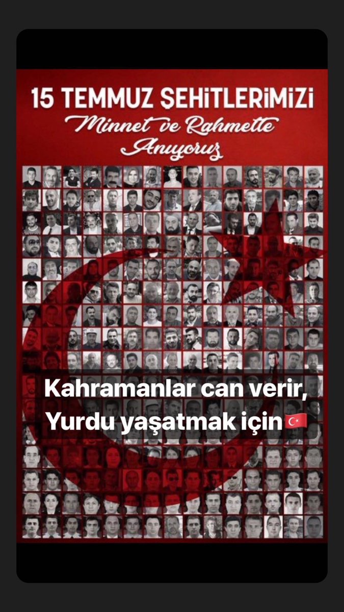szorlu75's tweet photo. Hürriyet ve istiklal uğruna milletimizin yeni bir destan yazdığı tarihtir #15Temmuz https://t.co/gsg05wxQHa