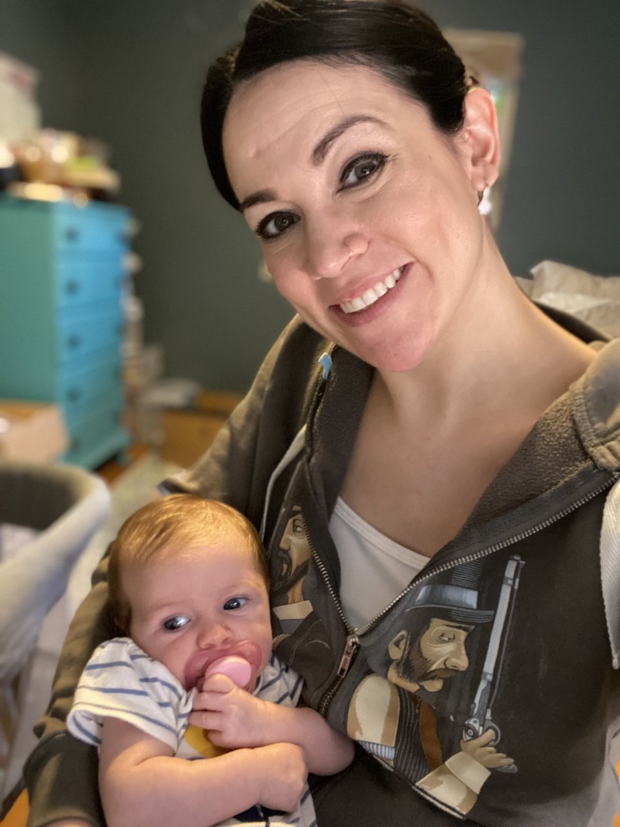 fattoconlamore's tweet photo. Just showing my assistant the ropes 😉 I hope to be back soon. #smallbusiness #Buffalo #mama https://t.co/OJs58BI5xO