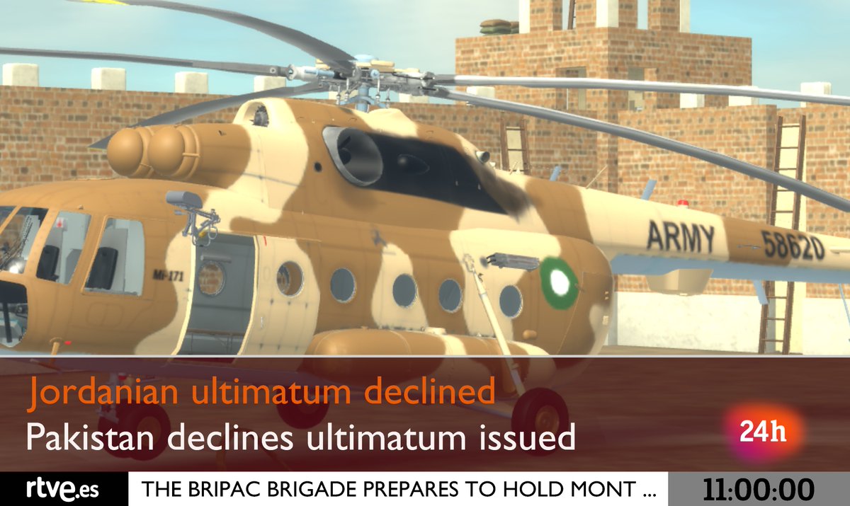 RbxRtve's tweet photo. 🇵🇰🇯🇴— The Republic of Pakistan earlier today has "regretfully and respectfully" declined the Ultimatum issued by the Jordanian government. https://t.co/YOMKDSukra