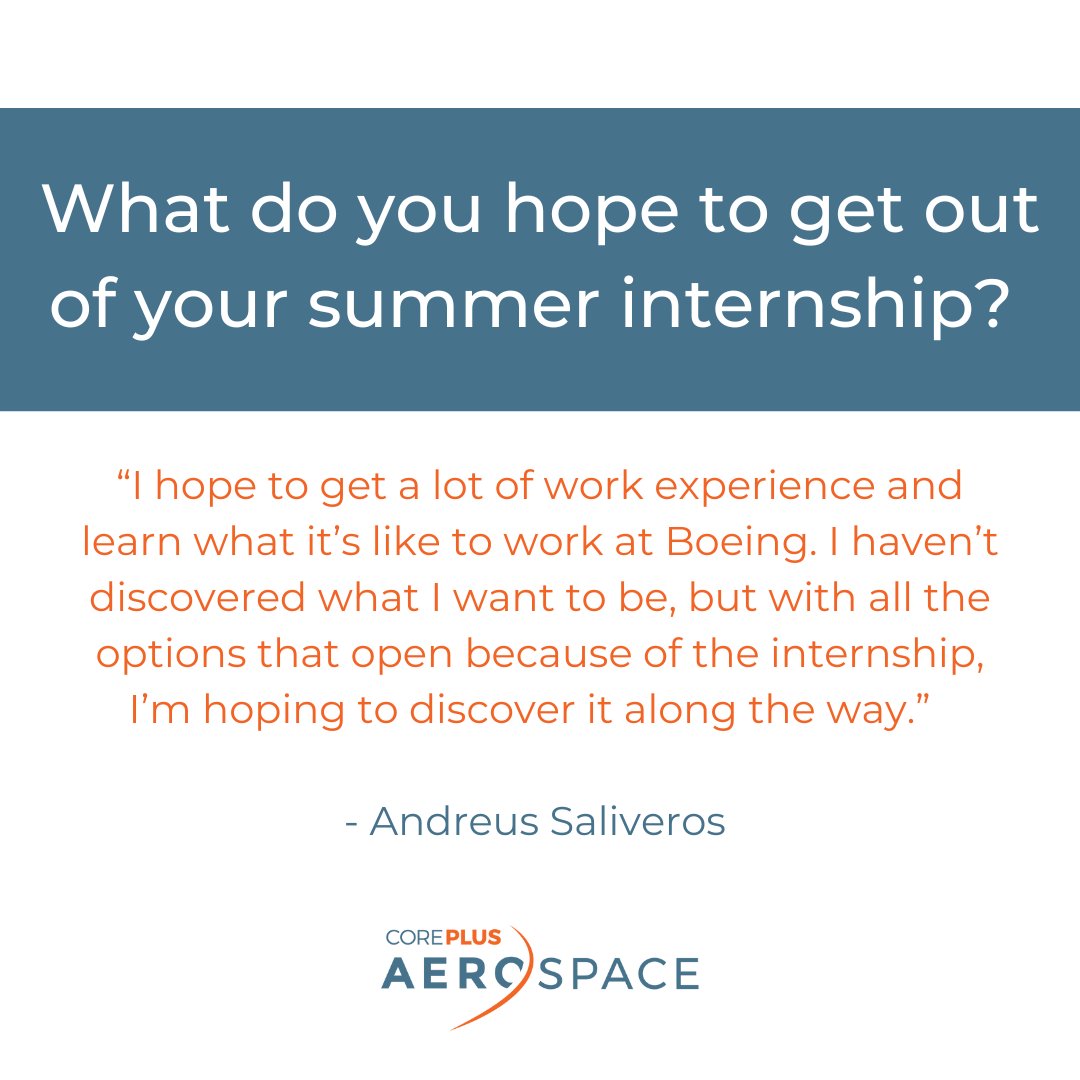coreplusaero's tweet photo. Meet Andreus, a 2022 Core Plus Aerospace summer intern and a rising senior Sumner High School in the @SumnerSchools. #CorePlusIntern https://t.co/SHnaQsR9lF
