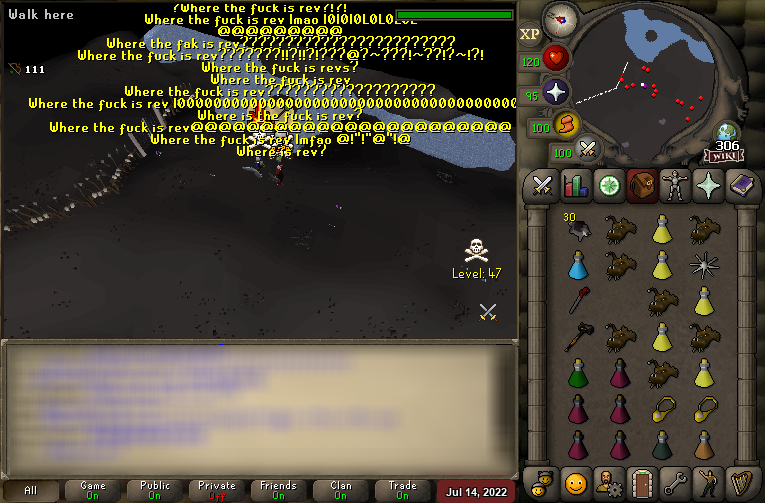 OSRS_VR's tweet image. VR DOMINATES GMT WILDERNESS THIS TIME DECIMATING VITALITY,WG,LITHS AND MORE!

REV/DF/BC/TK and others seem to be in hiding for some reason! 

#VR the most active pk clan on the game.

vr-rs.com/forums/topic/1…