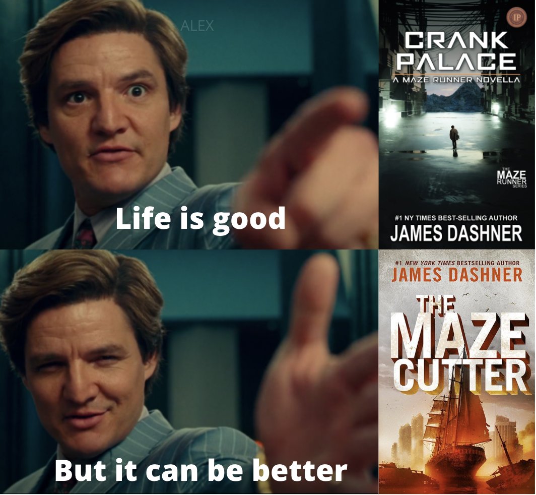 Alexalexxey's tweet image. #TheMazeCutter