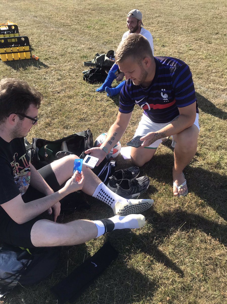 Was a good performance and great to get that first game under our belts and for the new guys to play.  Also a successful debut for <a href="/ThomasW57452700/">Thomas Webb (Trev)</a> card machine. Never seen him so happy 😂

Good luck for the season <a href="/sullysportsfc/">Sully Sports FC</a> 

#ElClasullyico #HalaMadrid #valemadrid 🟡🟢