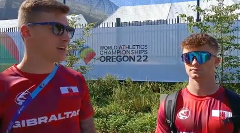 El sueño de Gibraltar en Eugene: que su atleta bata el récord nacional de los 100 metros 🇬🇮💪💪💪🏃‍♂️marca.com/atletismo/2022…