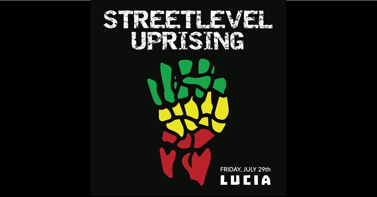 This just in!  @StreetlevelJay and the crew will return to the stage at Lucia on Friday, July 29th!