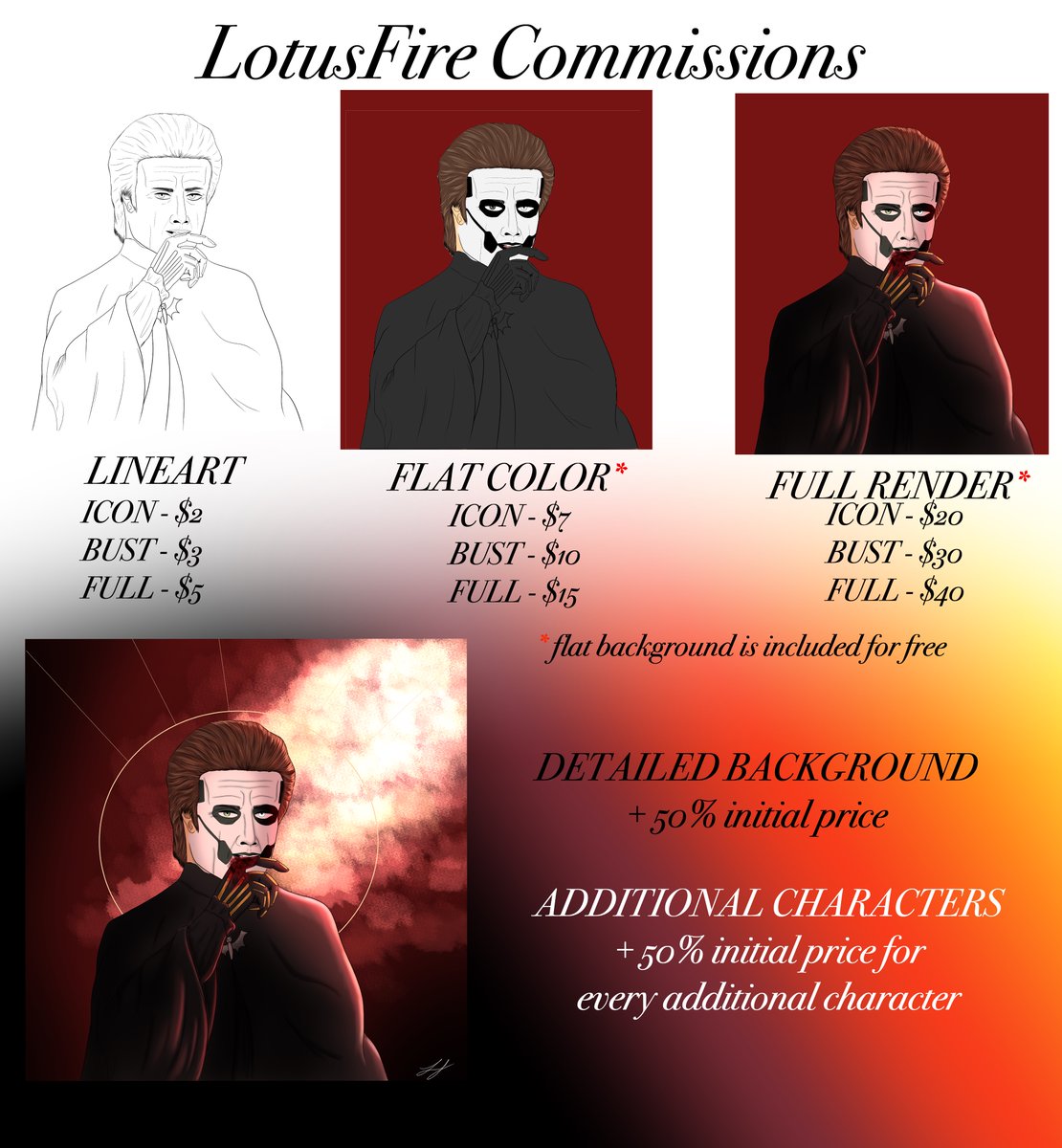 Lisette - COMMISSIONS OPEN (@lotusfart) / Posts / X