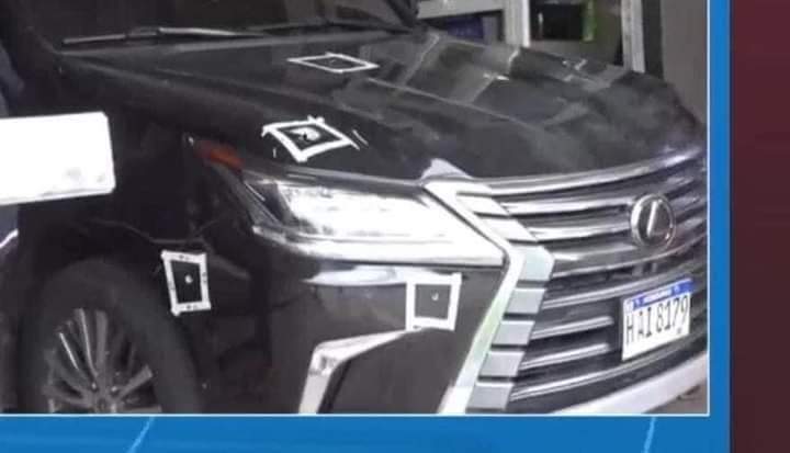 Ciudadano7HN's tweet photo. ⚠️ #LoÚltimo
El vehículo en donde se transportaba el hijo del ex presidente Porfirio Lobo había sido incautado a la familia de narcotraficantes de #Talanga...La  familia #Ávilez https://t.co/PXTld8vTef