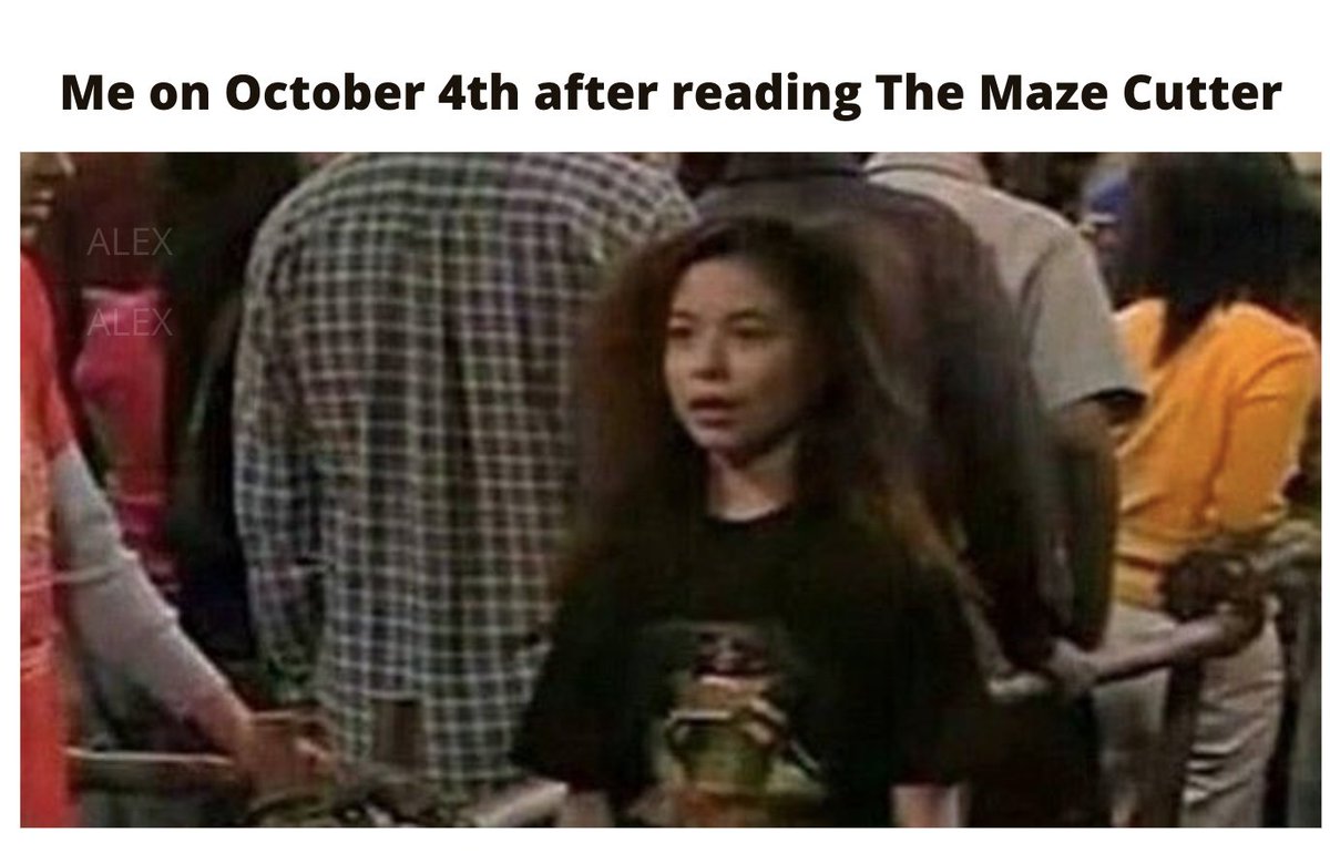 Alexalexxey's tweet image. I need that books now!! #TheMazeCutter