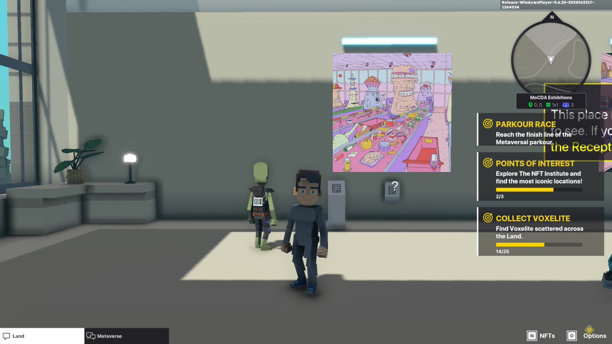 I just participated in the #TheSandbox weekly contest for a chance to win 200 mSAND! I found the art piece, check out my screenshot below!
👇