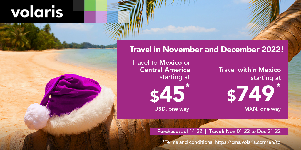 Volaris on Twitter "End your year in the best way! Purchase end of