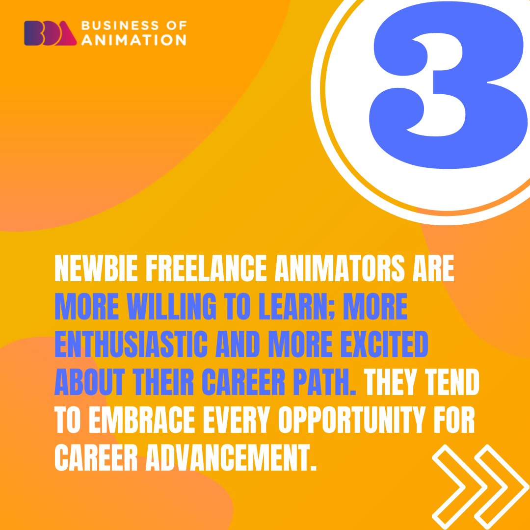 animationbiz's tweet photo. 1. There are many new businesses that can't afford service from a studio or from an expensive or veteran freelance animator.
2. Newbie freelance animators are easier to manage, and are willing to execute tasks as ordered.

#AnimationClient #AnimationMarketing #AnimatedMarketing https://t.co/CciUCdqm64