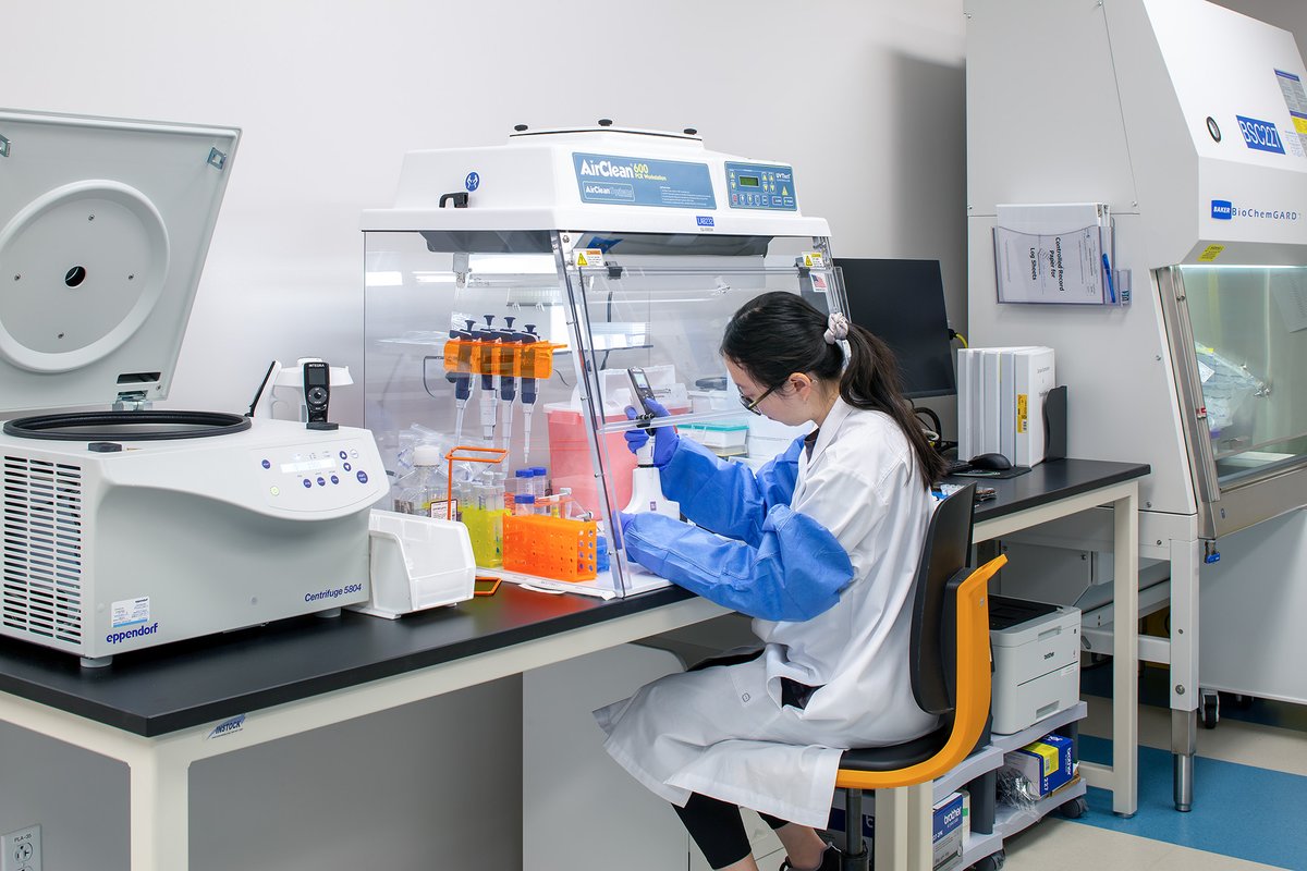 fpbarchitects's tweet photo. We recently worked with @CapsidaBio to design a cGMP manufacturing facility with single-use bioreactors for efficient product changeovers and equipment cleaning. Check it out! https://t.co/sLmcGWPeEo https://t.co/WoDPo2UWB1