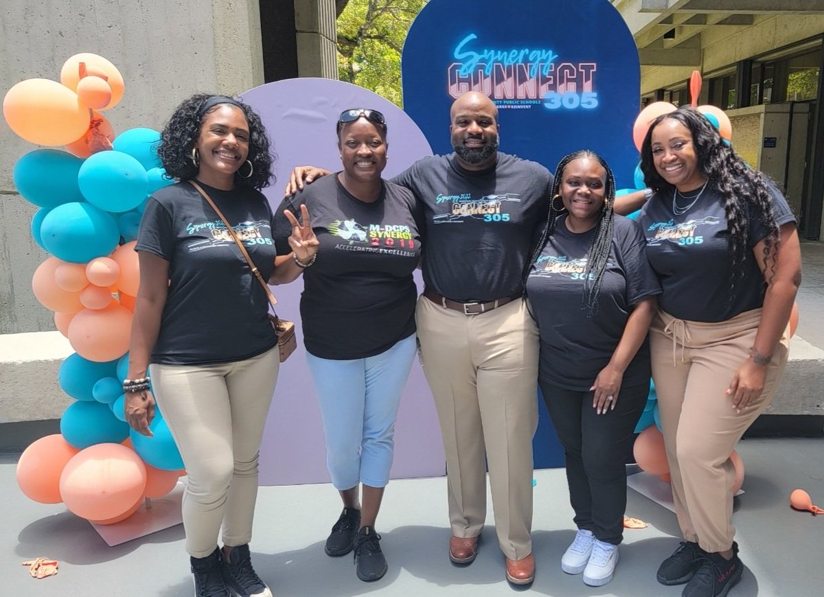 CCMSChiefs's tweet photo. The @CCMSChiefs Team feeling synergized @Synergy_MDCPS!! @MDCPS @MDCPSDAS @MDCPSNorth https://t.co/6rKdkEzsAC