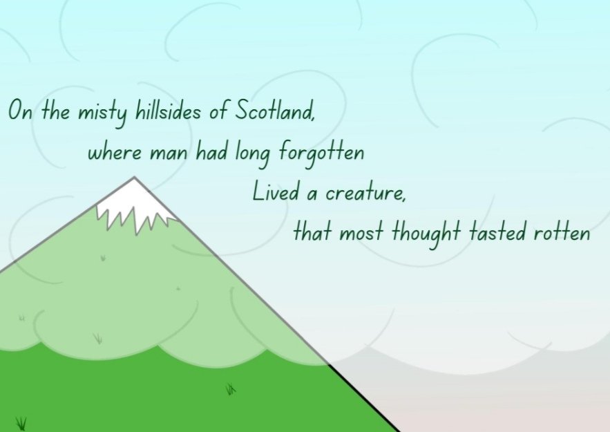 On the misty hillsides of Scotland.... where man had long forgotten..... 
Lived a creature......that most thought tasted rotten! #haggis

#Scottish #ChildrensBooks #BookTwitter #kindle #amazon #KindleUnlimited #kidsbooks #Scotland

amazon.co.uk/dp/B0B67FGSW7/…