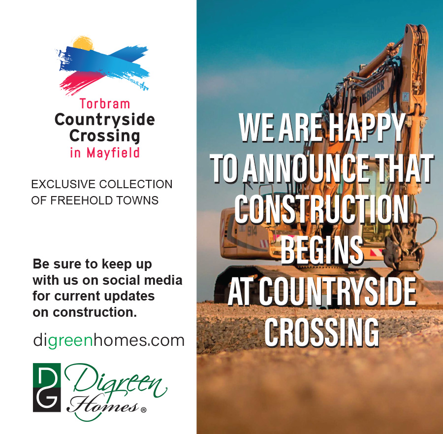 WE ARE HAPPY TO ANNOUNCE THAT CONSTRUCTION BEGINS AT COUNTRYSIDE CROSSING.
digreenhomes.com/communities/co…