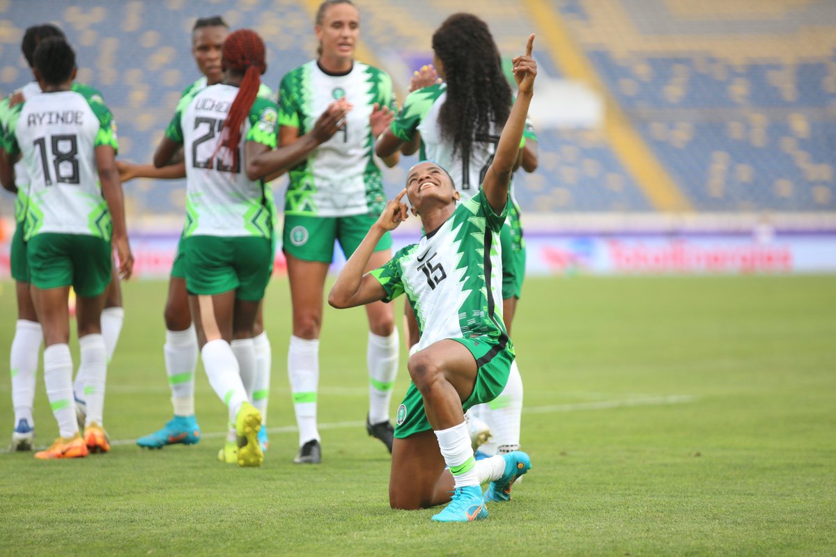 weare234live's tweet photo. “@CAFwomen: 🌍 Africa's representatives in the #FIFAWWC 🌍

@FIFAWWC, are you ready for our continent's top 4️⃣?

#TotalEnergiesWAFCON2022 | #EmpoweringOurGame https://t.co/LhGwqlrOu2”