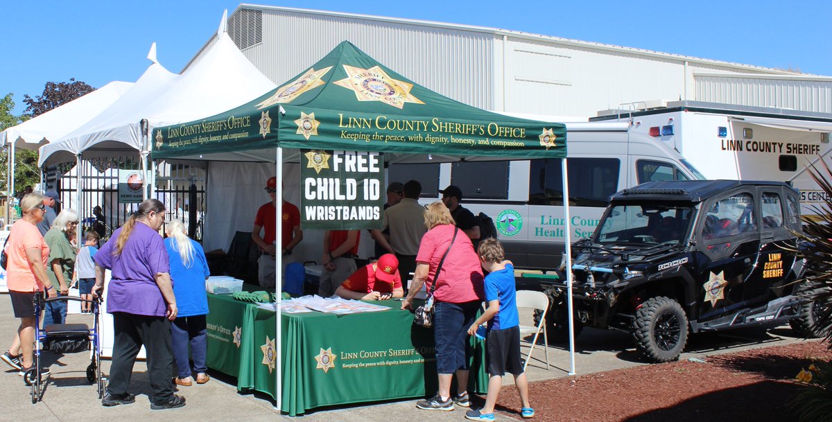 LinnCountySO's tweet photo. The Linn County Fair is here!

The Linn County Fair is on now and runs through Saturday.

We hope to see you there!

For more information on the fair, please visit: https://t.co/A6LASIYefI

#dignityhonestycompassion https://t.co/LAQMwbEd62
