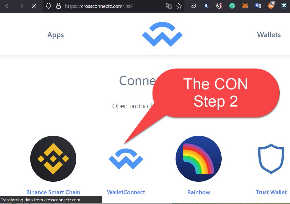 knowcryptoshow's tweet image. Hi there!  @enom &amp;amp; @Hostwinds

Criminals are duping consumers into entering their private crypto keys. This time, it's crossconnectz(.)com, a domain leased - enom and site hosted on IP 192(.)236(.)209(.)210 Hostwinds.  All keys imported to this site are immediately stolen.