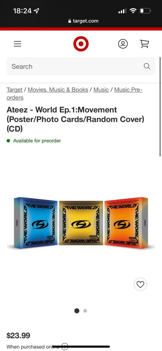 JK_AlwaysJoking's tweet photo. ANYONE WHO LIKES THIS ILL RANDOMLY GIVE 8 PPL ALBUMS FROM TARGET WW OR US IDC IM CELEBRATING!!!!!!!
#ATEEZ_PROPAGANDA #ATEEZ_MOVEMENT @ATEEZofficial #ATEEZ_GUERRILLA #ATEEZ #에이티즈 https://t.co/BhaXOEW6rb