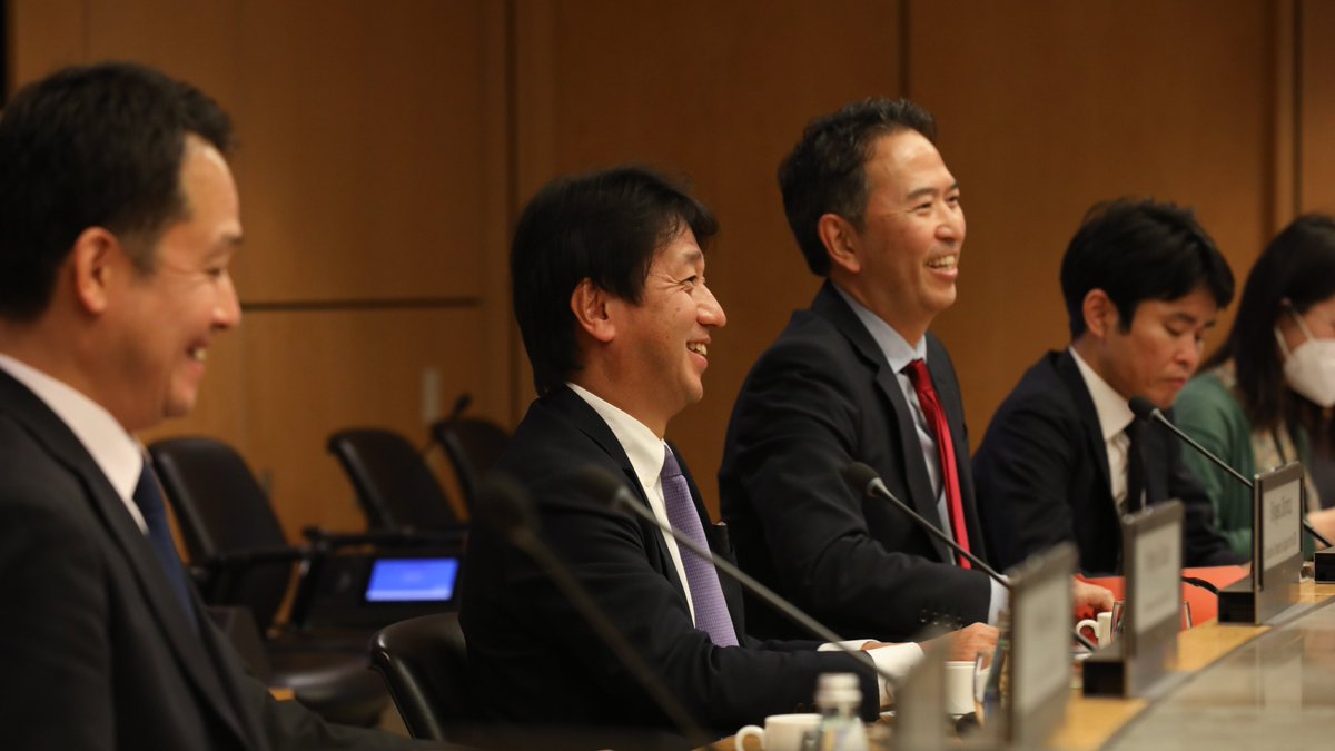 We're strengthening our collaboration with #JapanBankforInternationalCooperation, with a focus on #ClimateChange and #Sustainability. President Claver-Carone met with Senior Managing Director Ichiro Oishi to discuss efforts for #LatinAmerica and the #Caribbean's development.