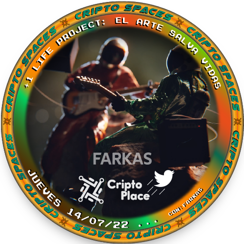 CriptoPlace's tweet photo. ✨No me extraña que el Episodio #10 haya estado taan espectacular, sabemos de la magia de ese número, no? ¡Te pasaste @OfficialFarkas querido! una charla por demás inspiradora🙌
¡Gracias a todos los que se sumaron!👽
Hasta el próximo jueves de #CriptoSpaces 🎙️ https://t.co/NIURvNwcxl