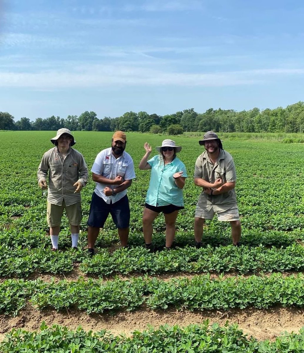 Dr. Pilon and Dr. Vellidis’s graduate students have been working all summer long on their research projects surrounding aflatoxin. 

cropsoil.uga.edu 

#UGA #CropandSoil #NiftyTifty #UGAResearch