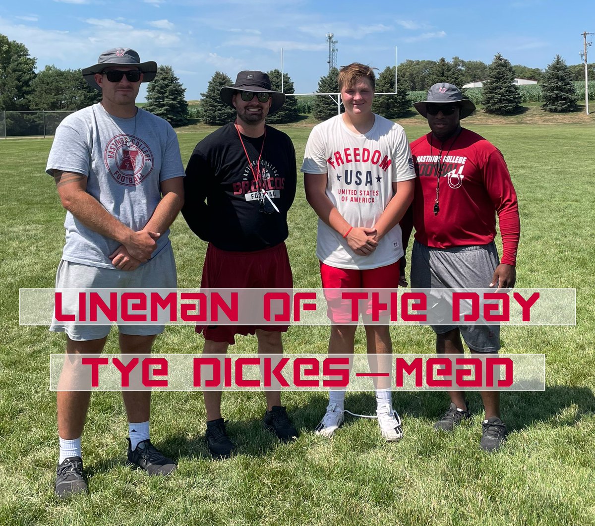 epicteamcamps's tweet photo. Lead the wayโฆitโs what linemen doโผ๏ธโ
๐๐ช @MeadRaiderFBall #OwnTheLOS #epicfootballcamps @godalwayzfam1st https://t.co/swmSkQZ4kn