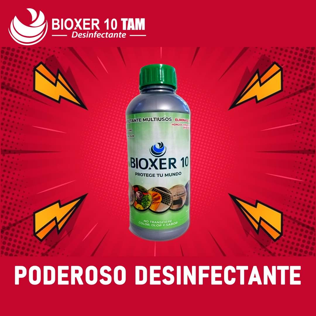 bioxer10's tweet image. La eficacia de Bioxer 10 queda demostrada en cada aplicación ya que actúa sobre cualquier tipo de superficie y material 
Cuida tu #Salud #NoToxico #NoCorrosivo 
#Tampico #Altamira #CdMadero #CdVictoria #Matamoros #Reynosa #RioBravo #NuevoLaredo #Tamaulipas
