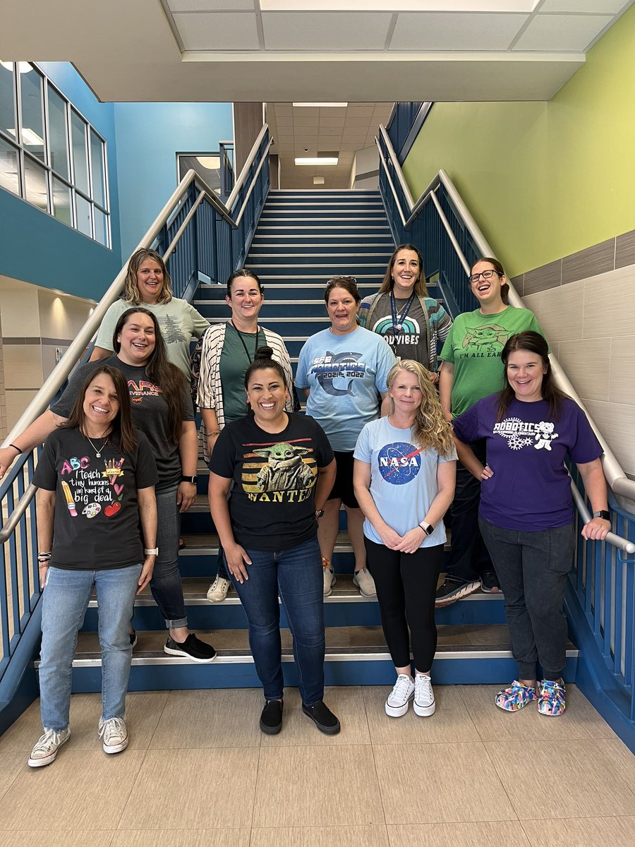 amanda_dennard's tweet photo. An amazing week of robotics camp - couldn’t have happened w/o these educators giving up a week of their summer to help students shine! TY! @White_PLE @TimbersSTEM @MrsJackSciHacks @MrsJackSciHacks @MMorrisonMEd @HBohlmeyer1 @MrsCooperMBE @MsArnold_MBE @MrsCurry_TE @jtrzecki https://t.co/T9Y0lDlt0I