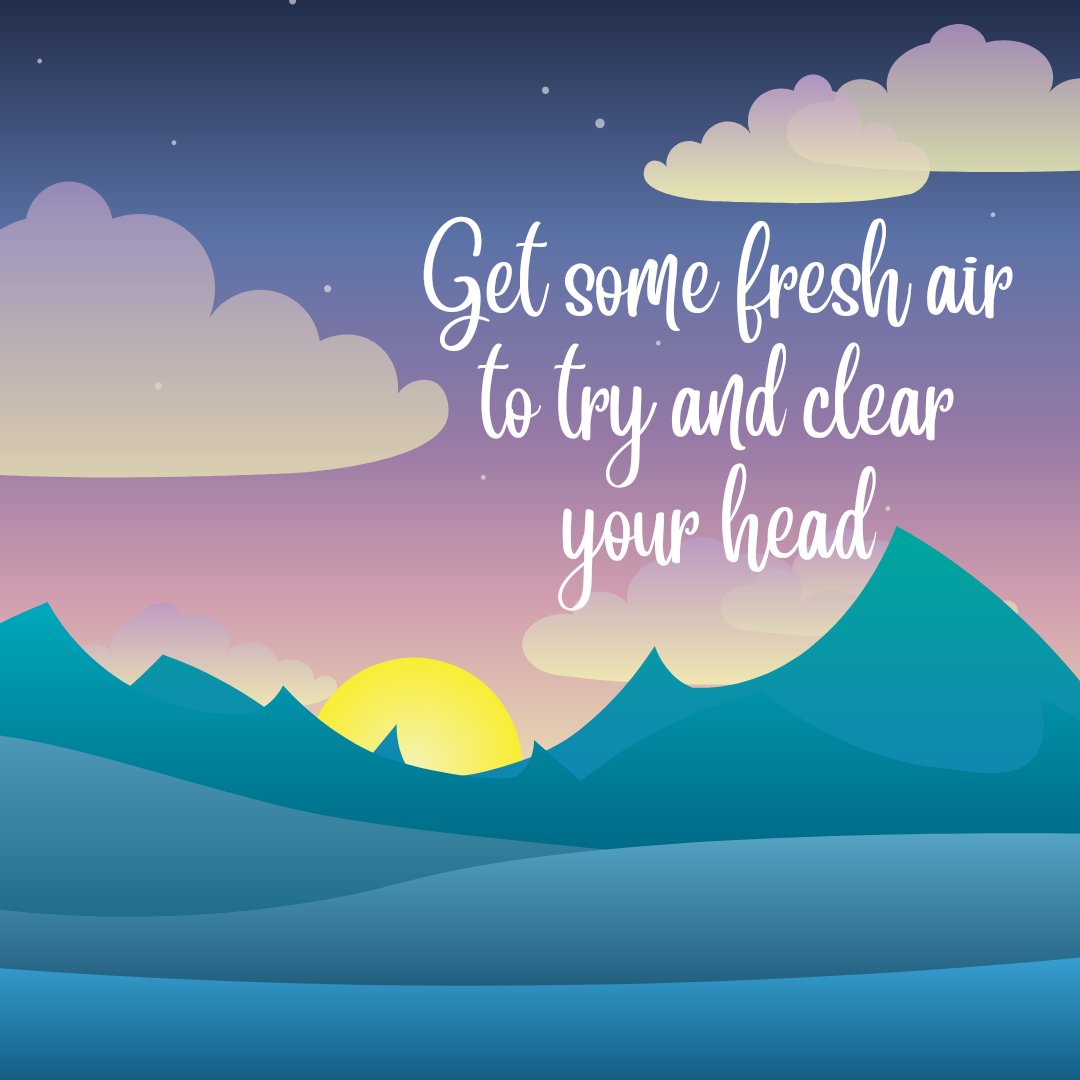 Jump Back Up July - Day 14: Get some fresh air to try and clear your head. #JumpBackUpJuly #Wellbeing