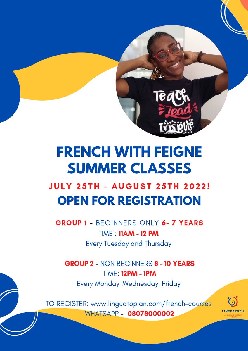 #summerclass for kids.
#holiday
#frenchteacheronline #learnfrench register:linguatopian.com/french-courses