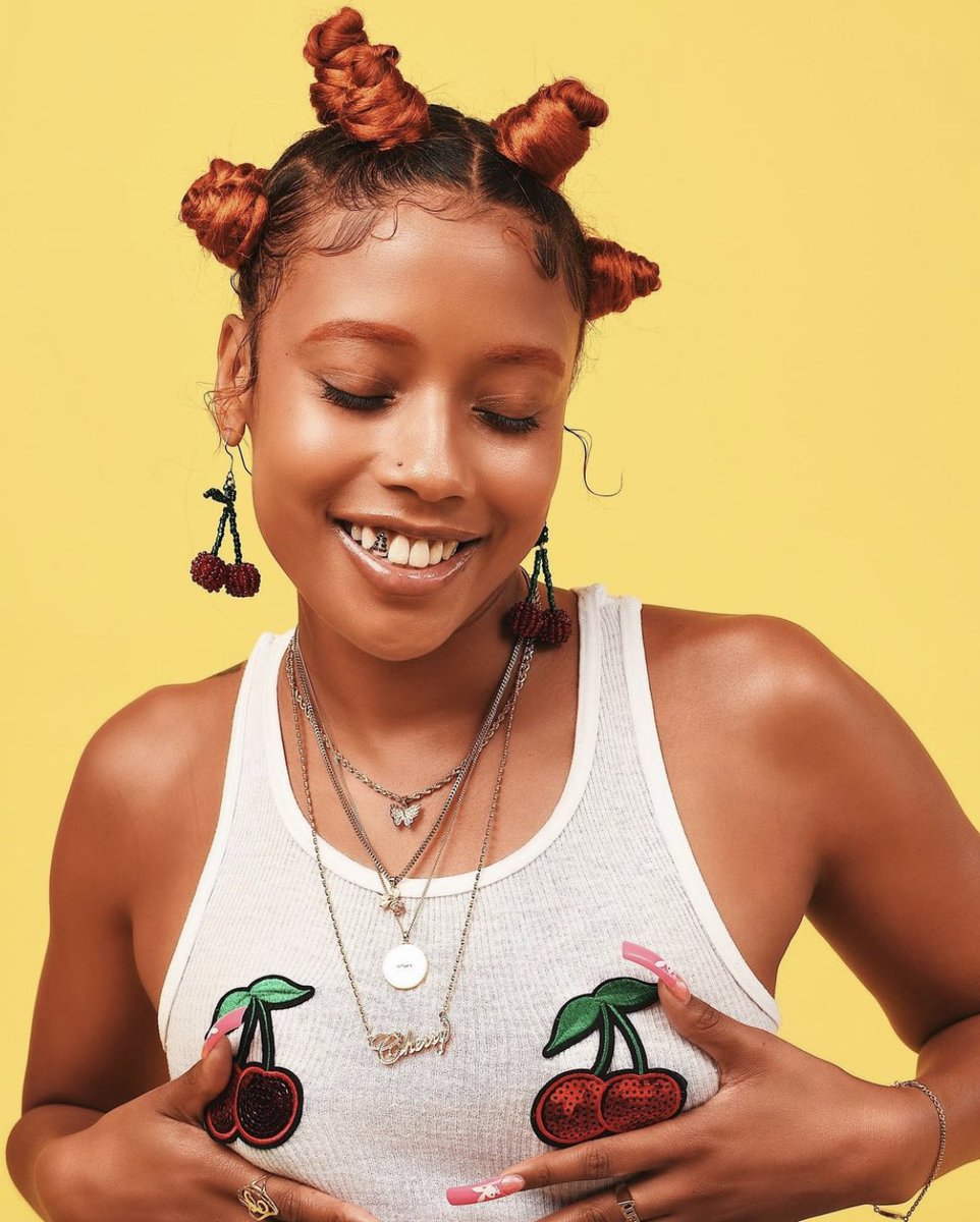 GabrielleAmani's tweet photo. My Baby Mamas did that!! I love when my friends work together!

@Cherrypose for Minty Merch 🍒💅🏾 https://t.co/MLkLmzo9QI