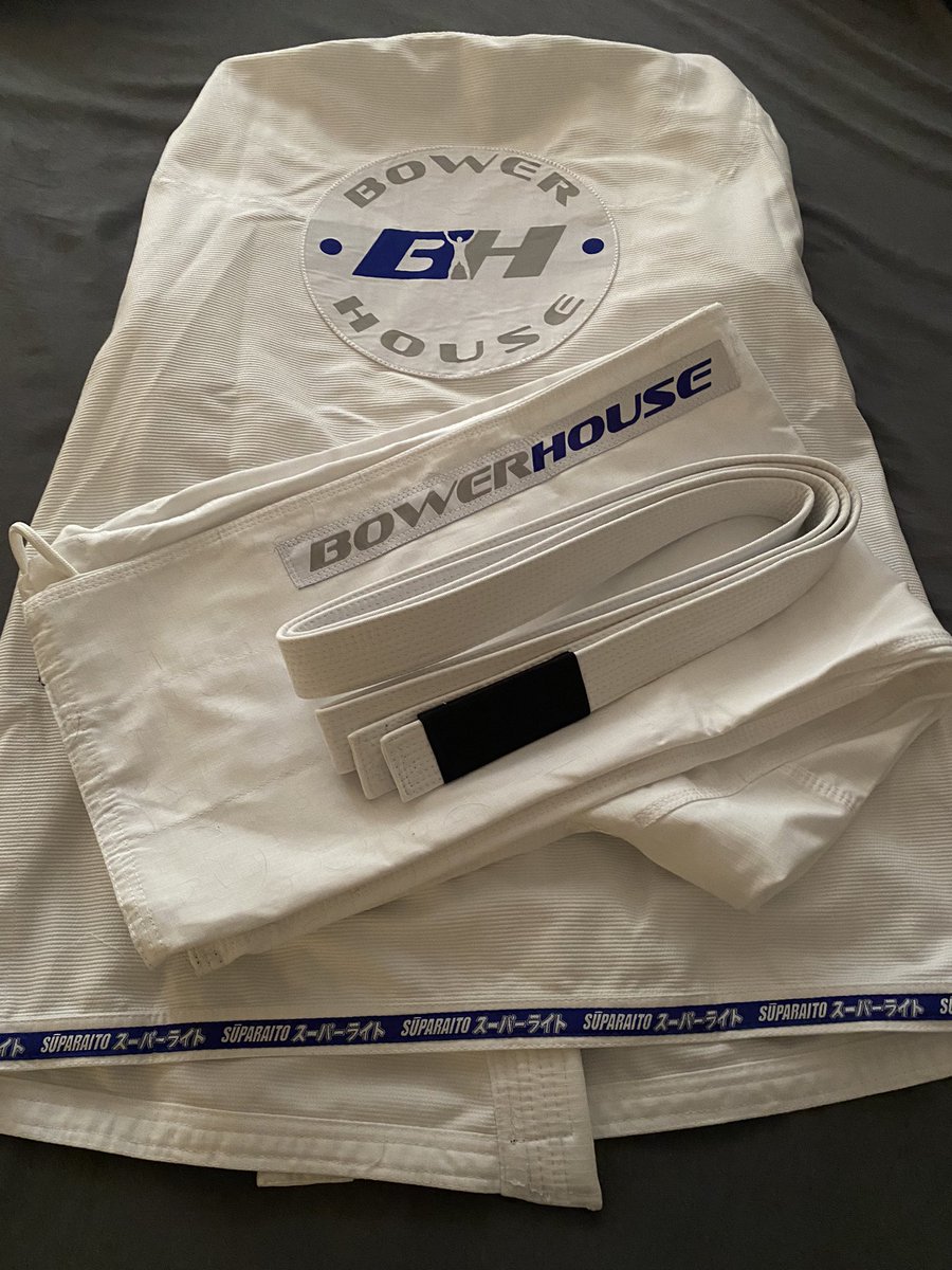 coldham8's tweet photo. I took the leap. It’s official. Brazilian Jiu-Jitsu. There’s no growth in the comfort zone. @jockowillink @bowerhousemma https://t.co/7er2E2bnLj