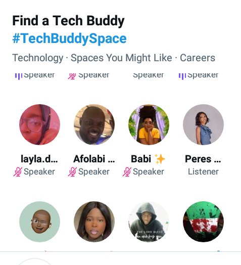 PeresOfogbor's tweet image. Would love to get some tech buddies

#TechBuddySpace
