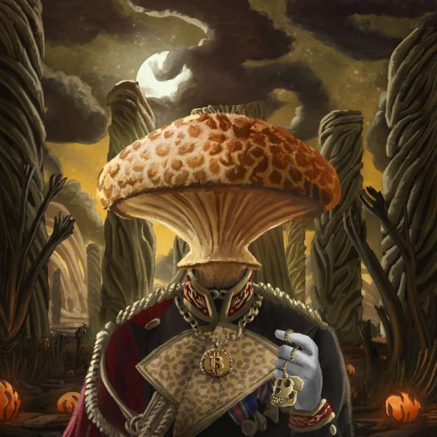 SurrealsNFT's tweet photo. #surrealart After Dark"..🌒
#NFTCommunity

A SPECIAL 1/1 #Midnight character #PREVIEW💫
A nod to #BAYC #3262
A Knight in honour of #Bitcoin
Our #Darkart realm is where he'll join
To perhaps exact revenge...
For the souls that lay at "Root Henge"🪦

Presenting Sir #BenjaminKato ⚔️ https://t.co/w055UQxnRU