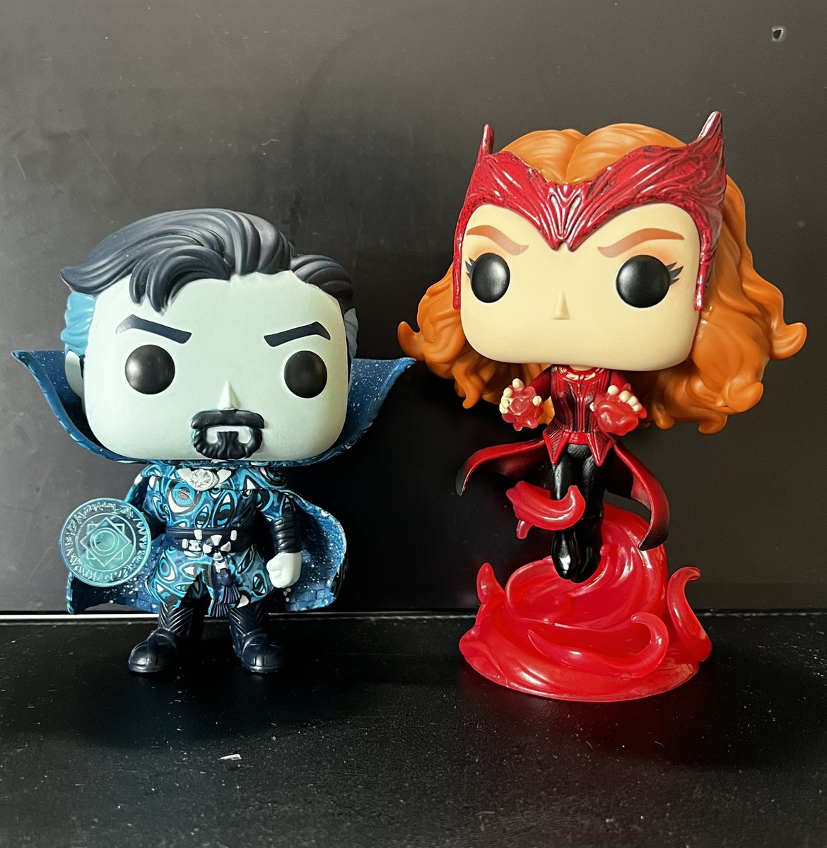 The blue and red make such a nice aesthetic photo 🤩🤩🤩

#Funko #FunkoPOP #Marvel #DrStrange #ScarletWitch #DrStrangeMultiverseOfMadness