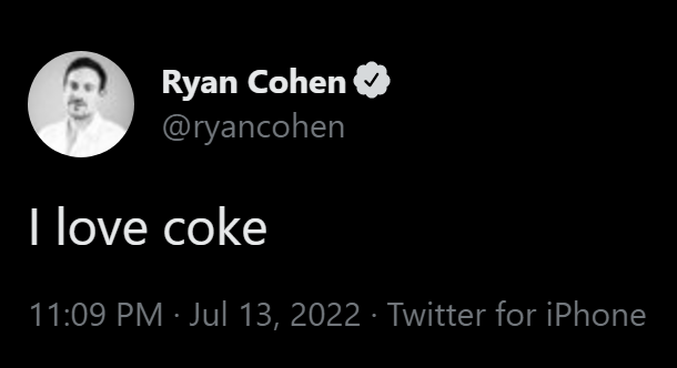benwehrman's tweet photo. π€ #GME #COKE #ETFuckery https://t.co/qifPo8qZzu