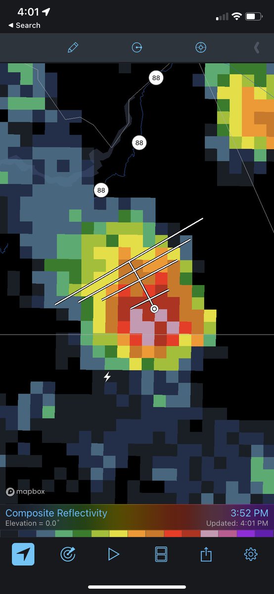 AZStormChase's tweet photo. Storm over the supes just went nuts! Tops at 45kft. #azwd https://t.co/k22Cw2a39D