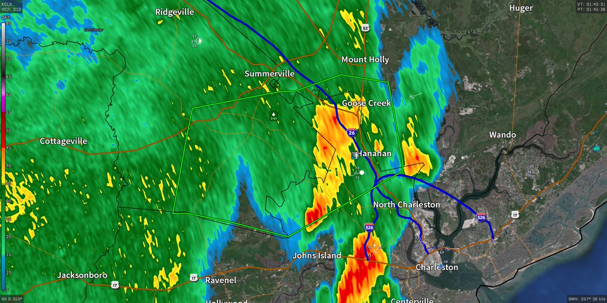 Charleston Weather on Twitter "The brunt of the rain is beginning to