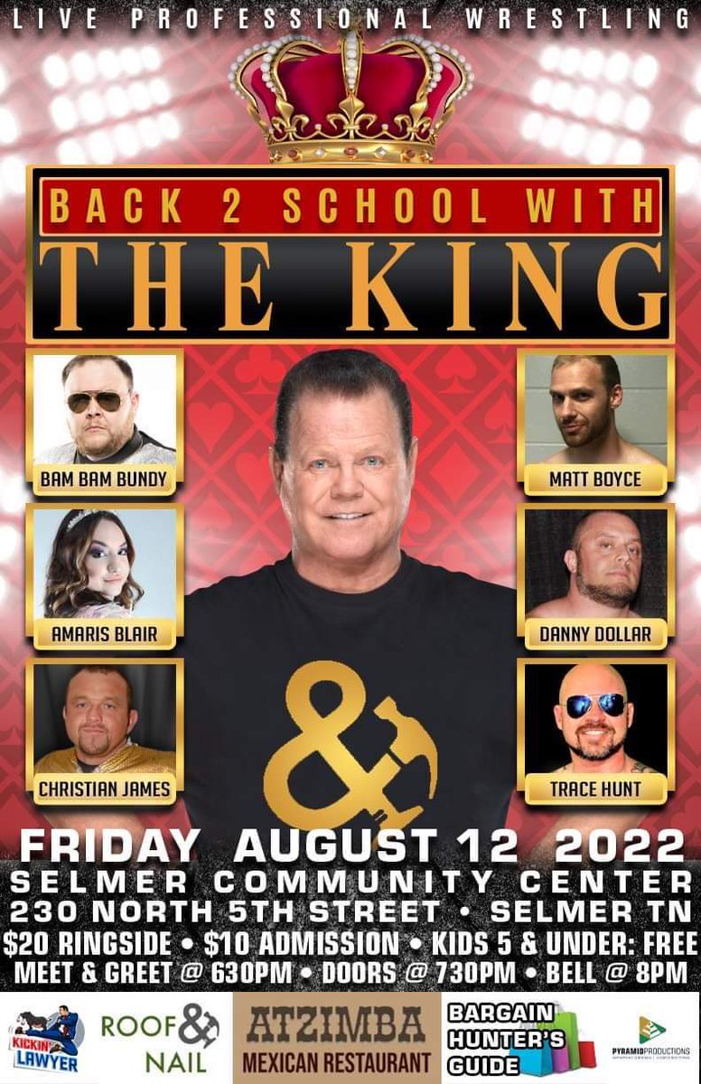 Shankeubanks's tweet image. August 12th Selmer Tennessee. Back to school with the king! I will March my way down south. Raise hell. Take home a Heavyweight championship. BE THERE!!! #The King