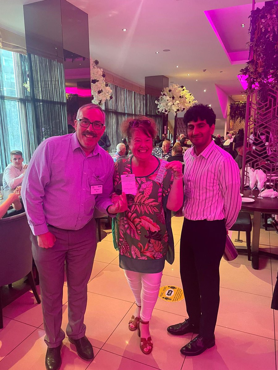 AdrianLawCosts's tweet photo. Thanks to @amratkhorana for the welcome to the @AvMAuk curry night in Manchester and thanks for your assistance with the raffle draw #Manchester #currynight #AvMACurry #AvMA40years https://t.co/DFw5VJhIVw