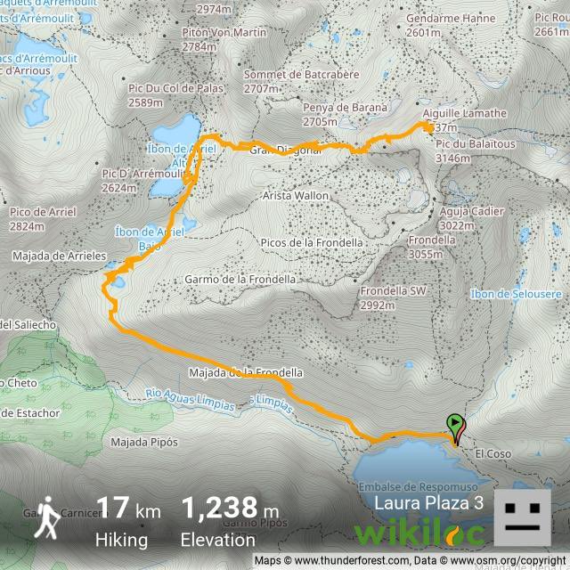anitagordi's tweet photo. Check out this trail on Wikiloc! https://t.co/pxorntnwy5 (Refugio respomuso-gran diagonal-Pico Balaitus ) https://t.co/VPQGZtsILW