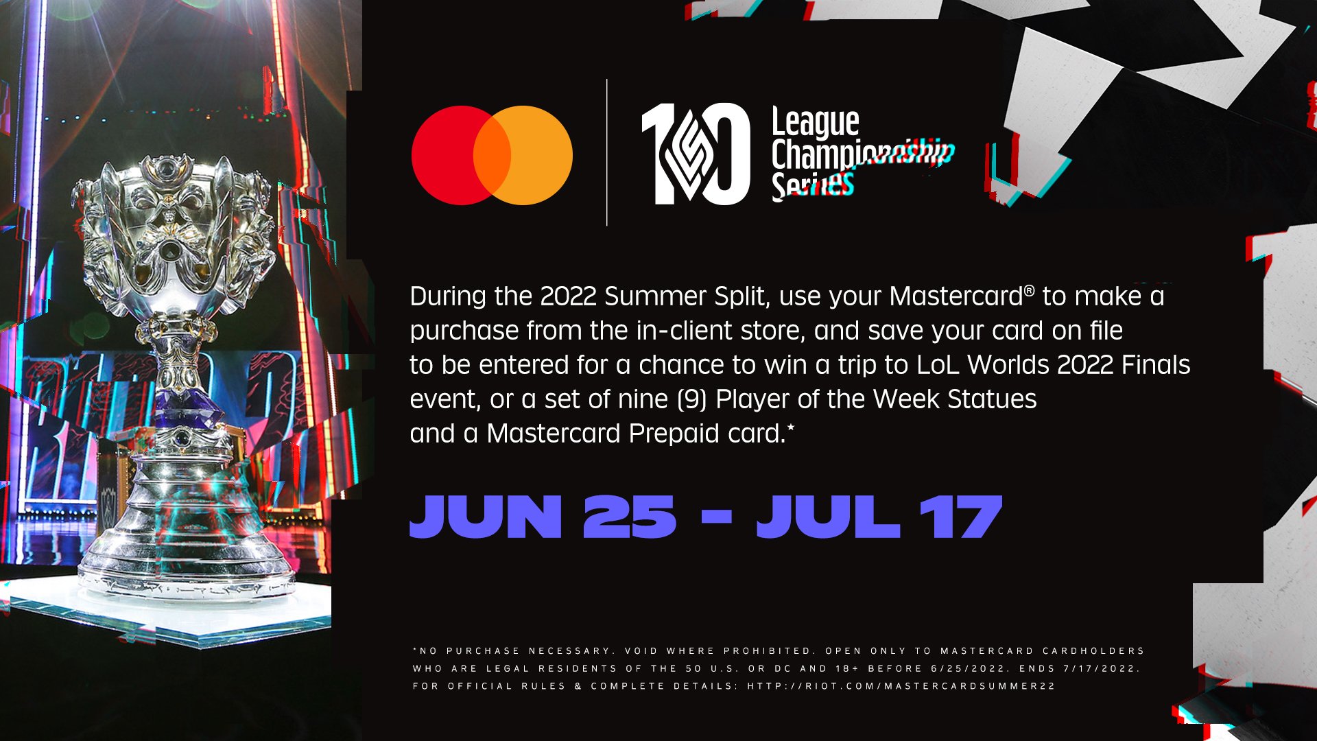 Mastercard x League of Legends 2021 World Championship Collaboration  Capsule Collection