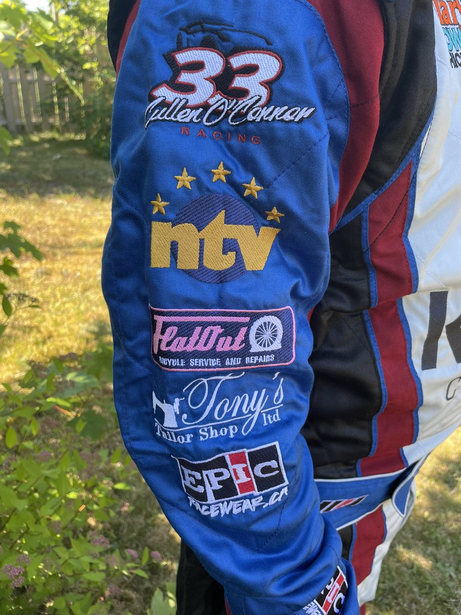 Big thanks to <a href="/EpicRaceWear_ca/">EpicRacewear.ca</a> for the awesome new suit. You totally outdid yourselves. Now, let’s see how fast it is this weekend 🏁