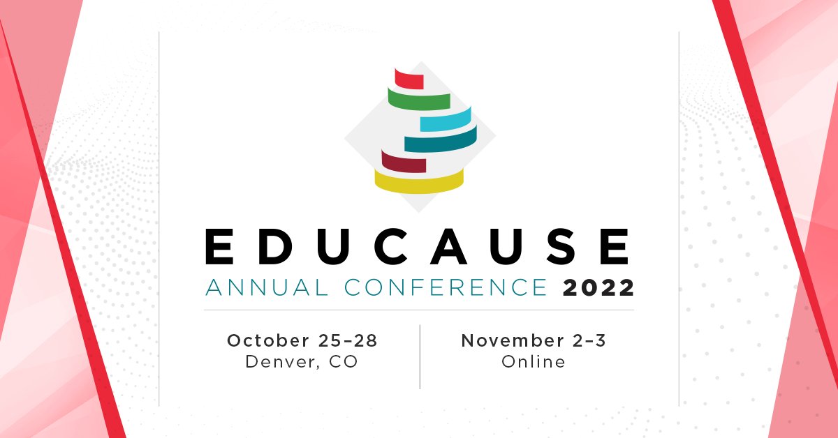 educause's tweet photo. Young #EmergingEdtech companies have found success participating in Start-Up Alley at the EDUCAUSE Annual Conference. Apply today! https://t.co/UWN3xtquq3 https://t.co/u2enFLF6vr