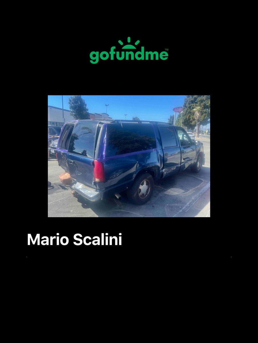 zman_randy's tweet photo. Let’s help the 88-year-old gentleman by the name of Mario, not sleep in this beat up old thing anymore! He’s constantly being harassed by the cops ! He’s homeless , he sleeps in it and he needs help … give whatever you can!!! Let’s get him something he can be proud of! https://t.co/OkC78v0Dv6