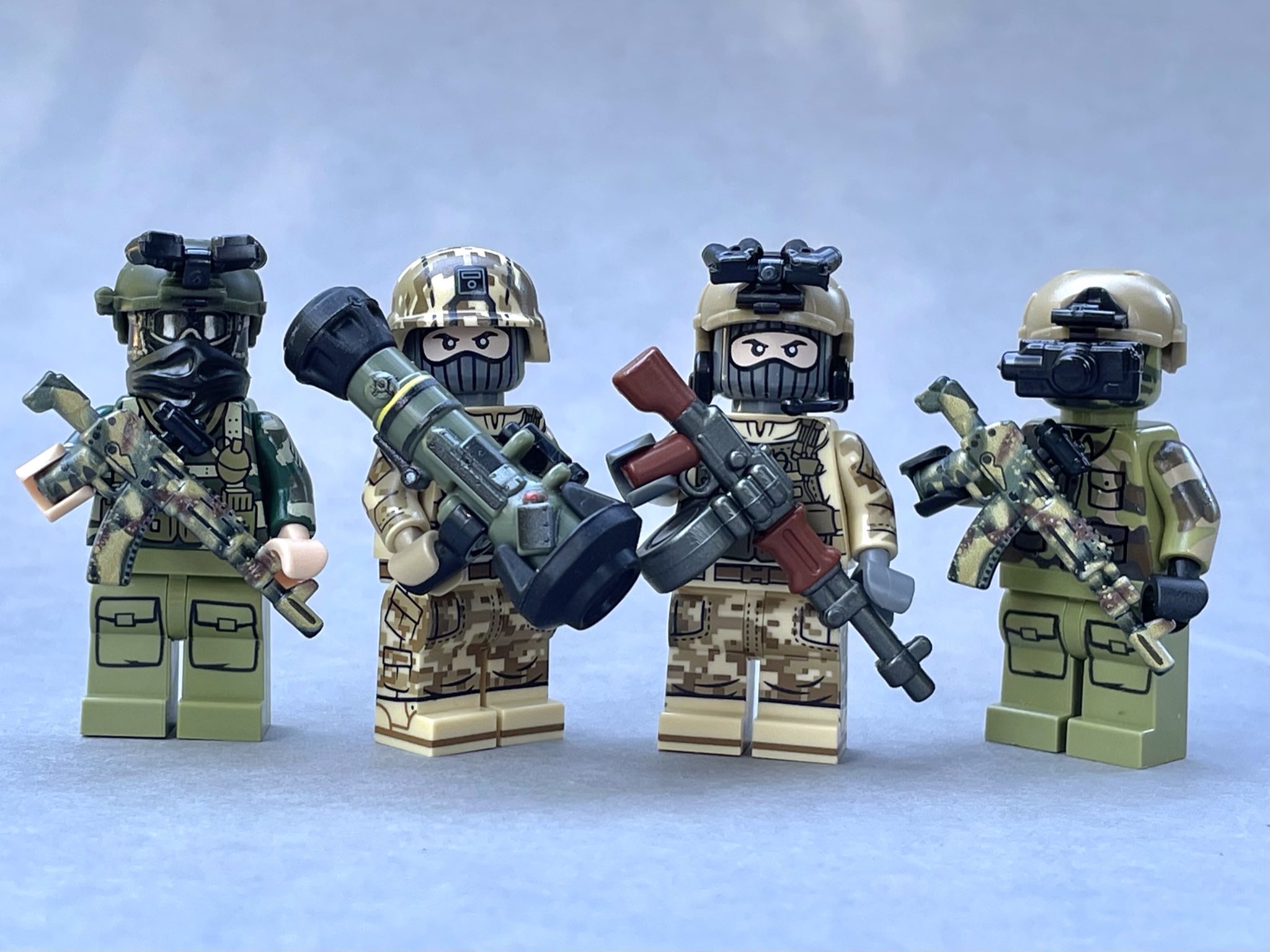Фігурка військових ЗСУ з Lego