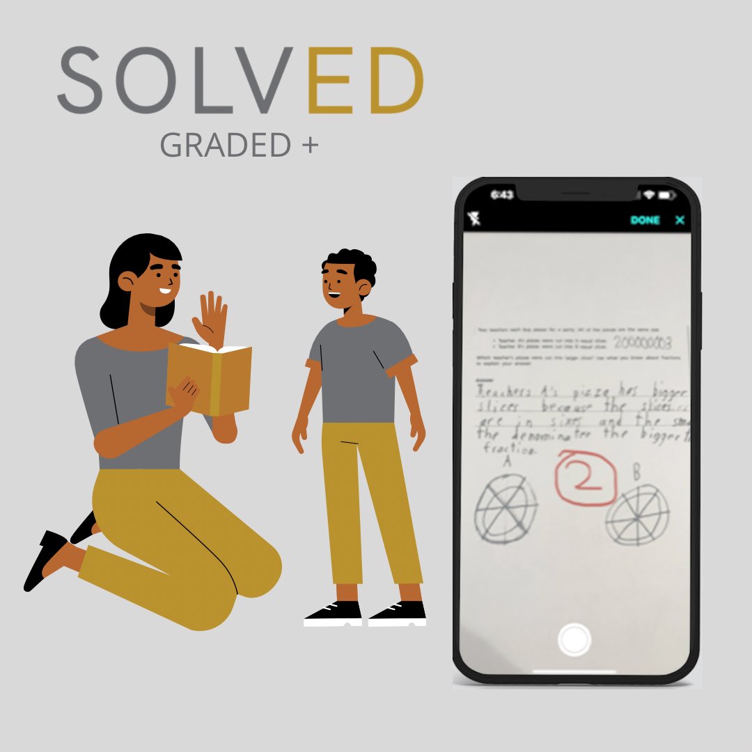 solvededucation's tweet photo. With the GRADED+ dashboard, you can use your students’ work to learn how to help them get better! See the progress in their work over time. Watch as their confidence grows! #Solved #gradedplus https://t.co/PT6u9mmp0w
