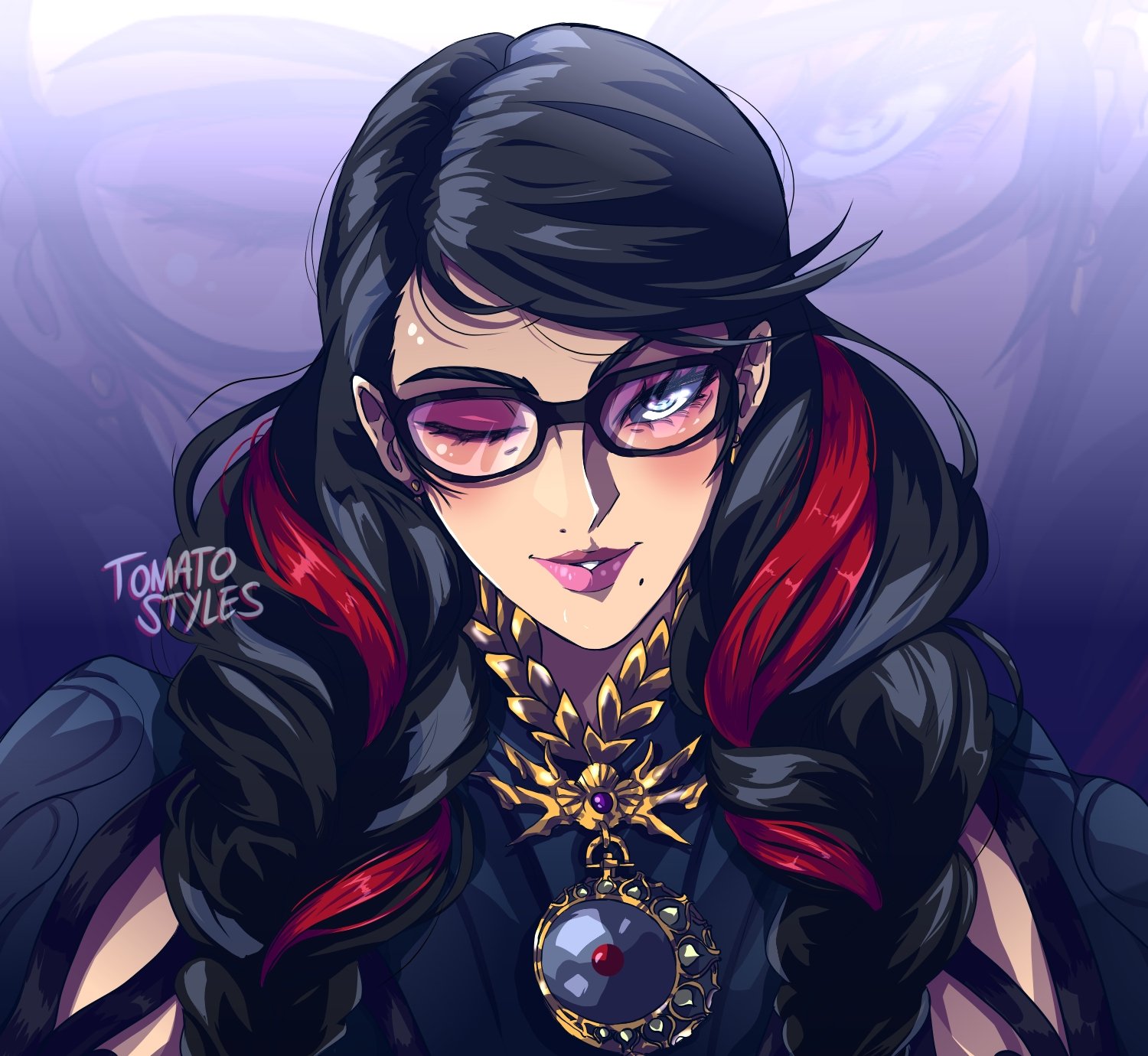 Tomato Styles on Twitter: "Reposting a few of my Bayonetta drawings I ...